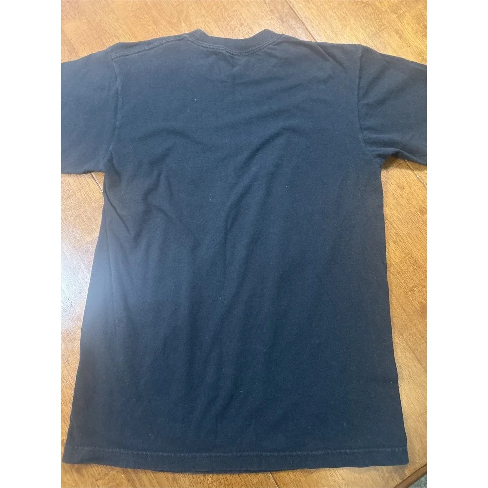 Vintage Mad Engine Marvel Characters T Shirt Black Hulk Spider-Man Wolverine